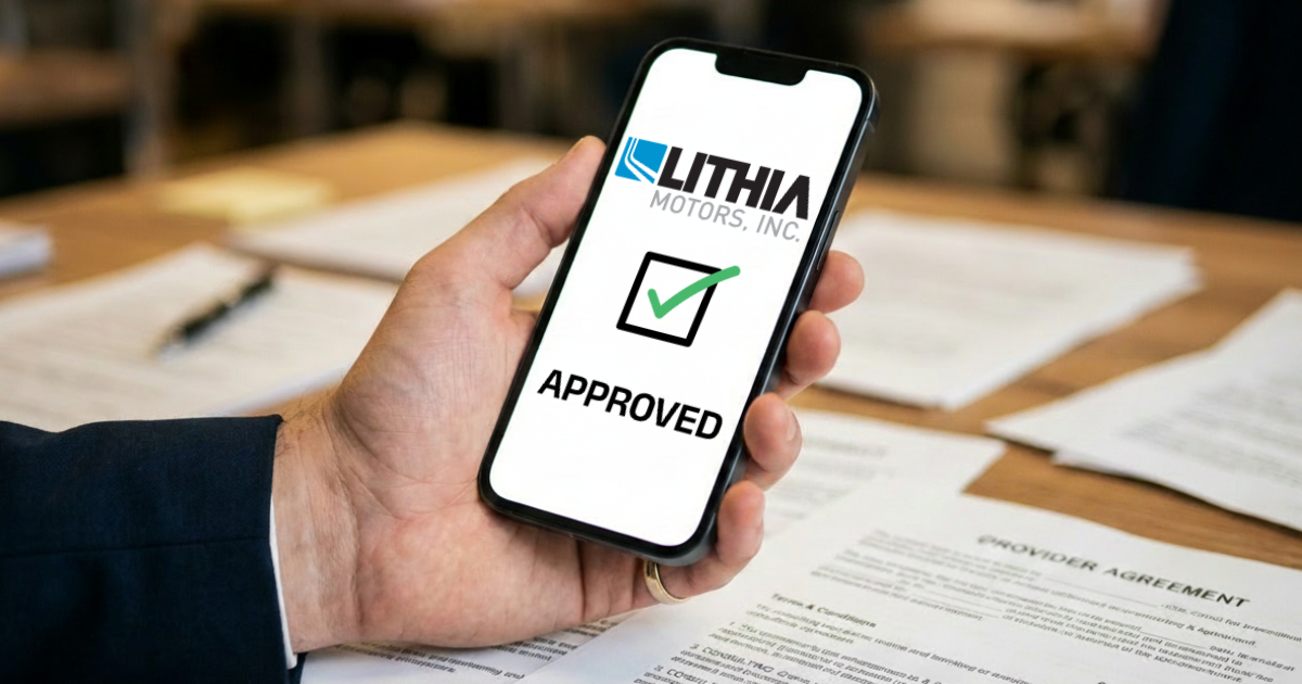 Auto Lot Impact is now an approved Lithia Motors vendor
