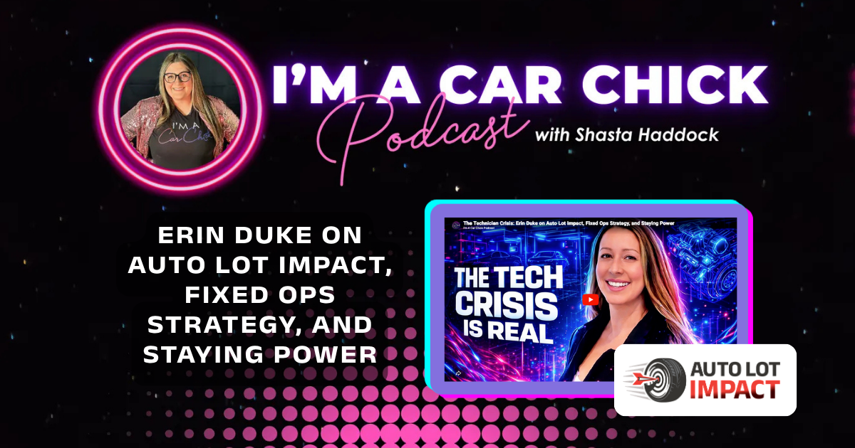 Erin Duke on the I’m a Car Chick Podcast
